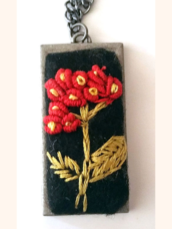 Beginning Stumpwork Embroidery Jewelry - Image 5