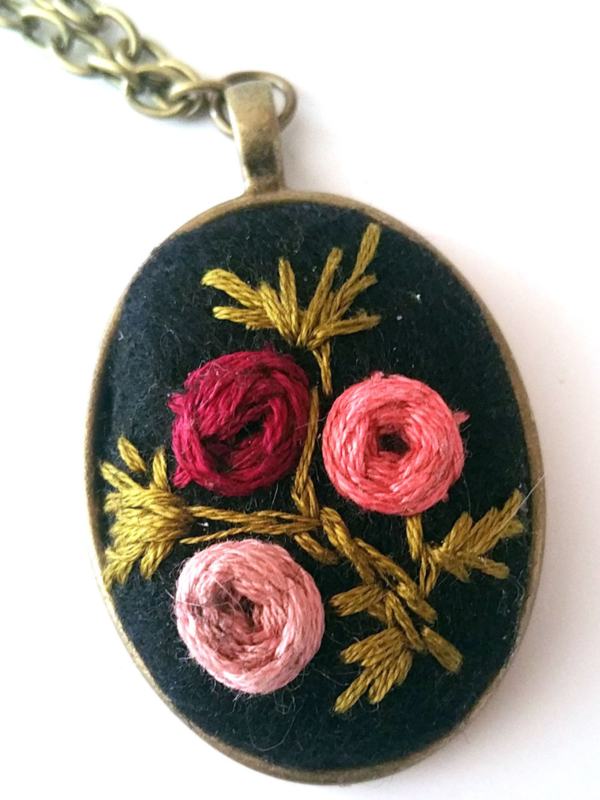 Beginning Stumpwork Embroidery Jewelry - Image 7
