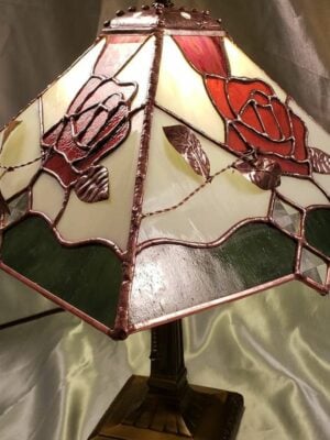 Advanced Stained Glass – 4-Panel Lamp