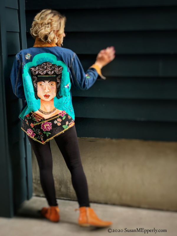 How to Make Art Jackets: One-of-a-Kind, Crafted, Hand Painted, Upcycled Garments - Image 4