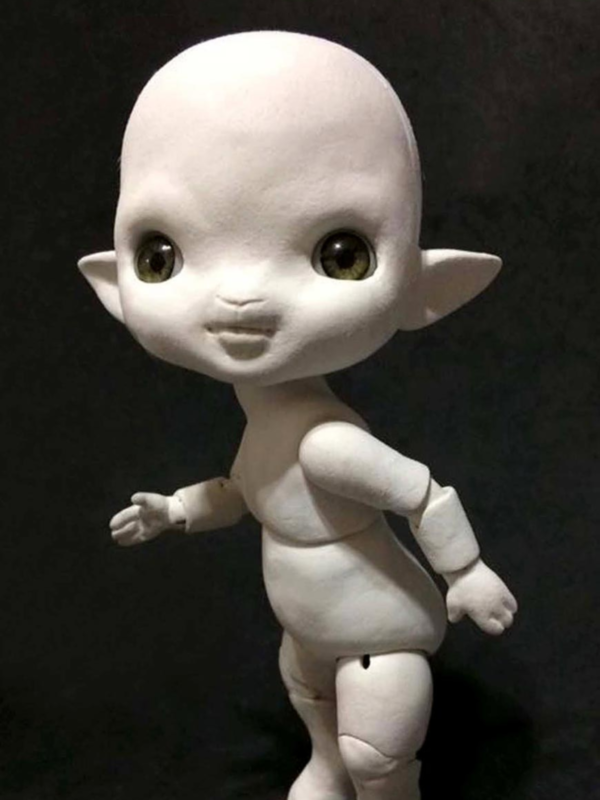 How to Sculpt a Ball Jointed Doll Character with Paper Clay