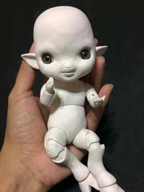 How to Sculpt a Ball Jointed Doll Character with Paper Clay - Image 3