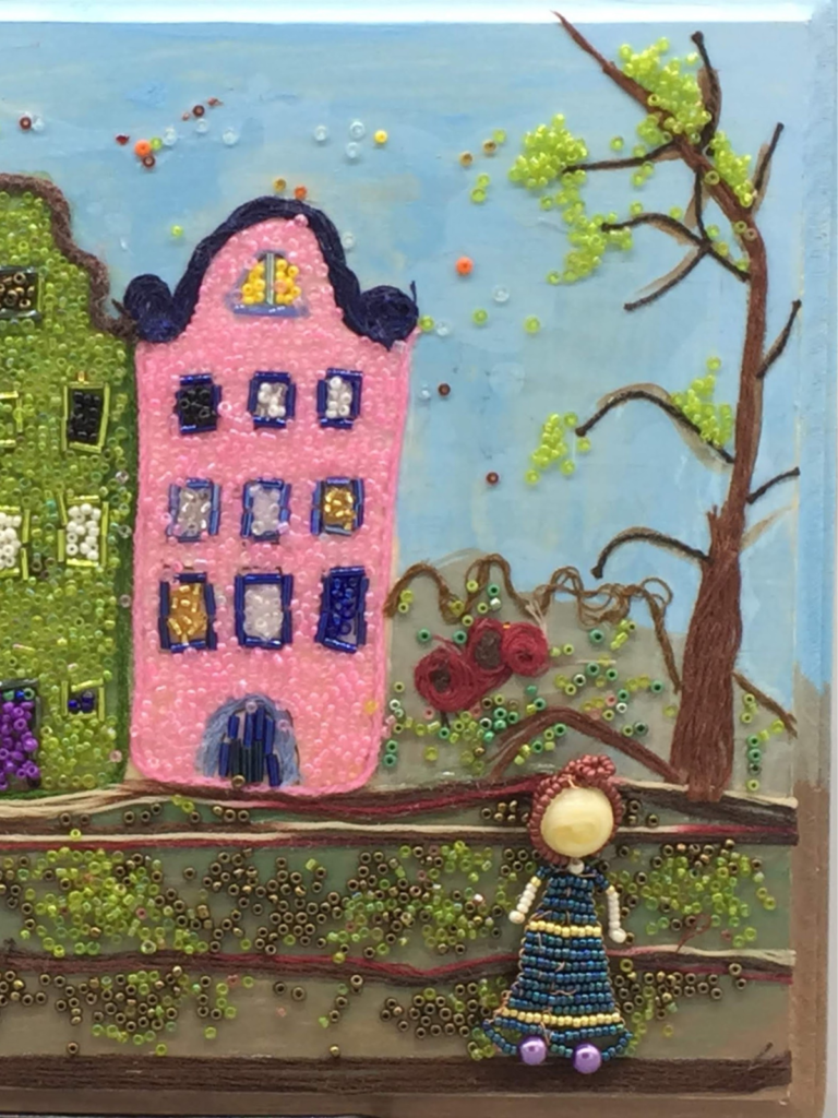 How to Create Glass Bead Mosaics Bead Painting Curious Mondo