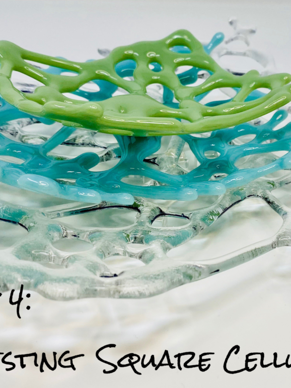 How to Make Cellular Art Fused Glass Structures - Image 4