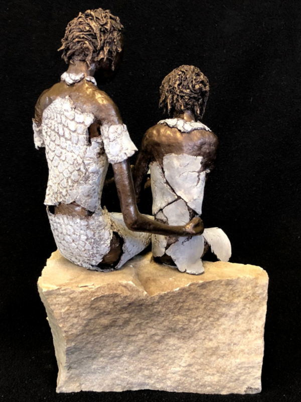 How to Create an Artstone Clay Statuette with a Bird - Image 3