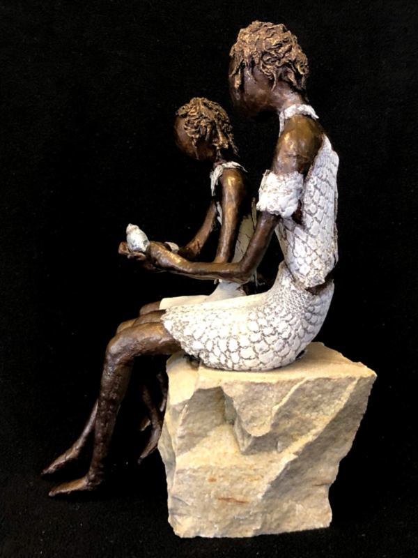 How to Create an Artstone Clay Statuette with a Bird