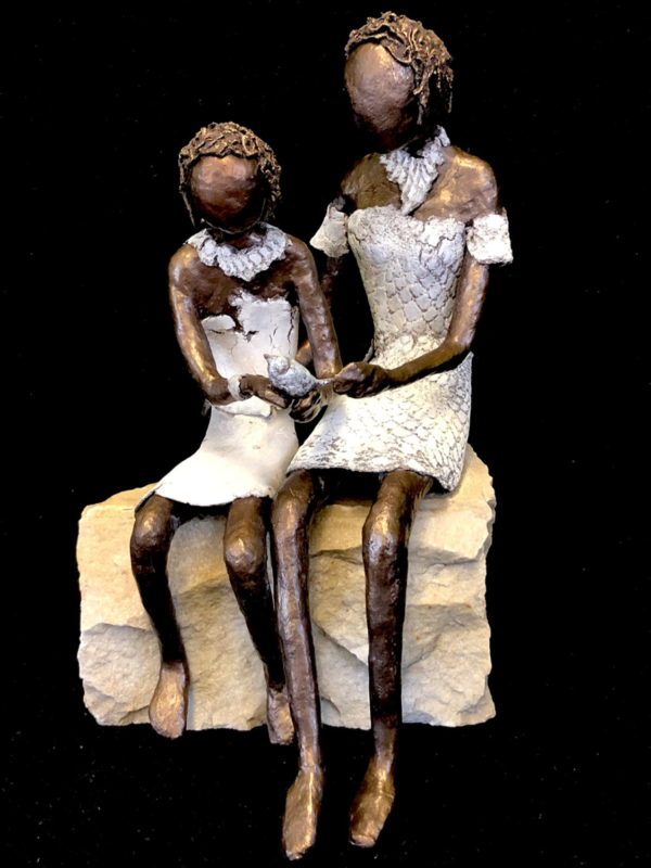 How to Create an Artstone Clay Statuette with a Bird