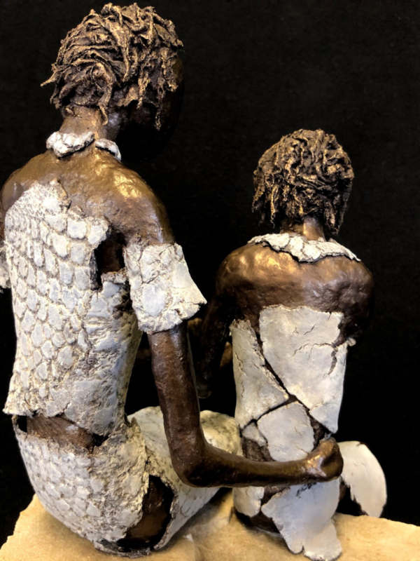 How to Create an Artstone Clay Statuette with a Bird - Image 4
