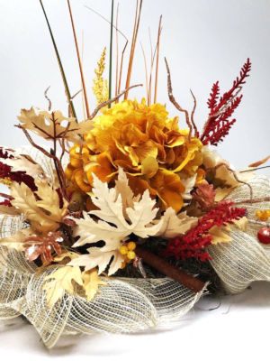 Copper Harvest Bouquet with Electroform Accents