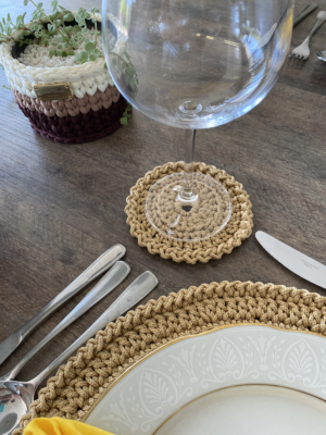 How to Make Crochet Coasters