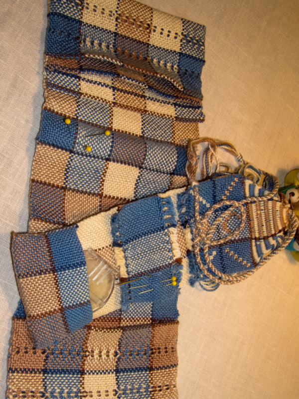The Magic of Double Weave on a 4-Shaft Loom- Weaving