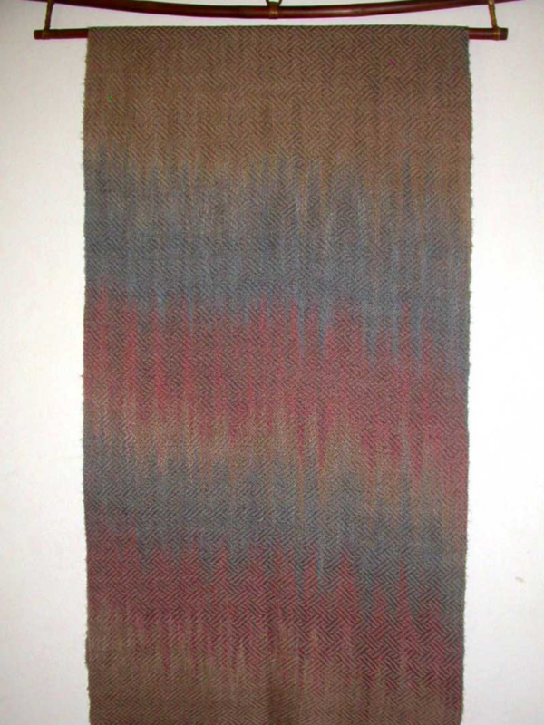 Faux Ikat - How I use Variegated Yarns When Weaving - Image 3