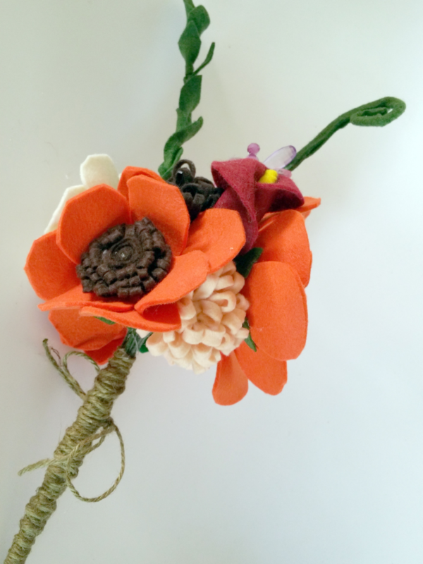 How to Make Incredible Felt Flowers