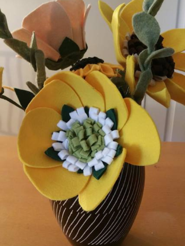 How to Make Incredible Felt Flowers
