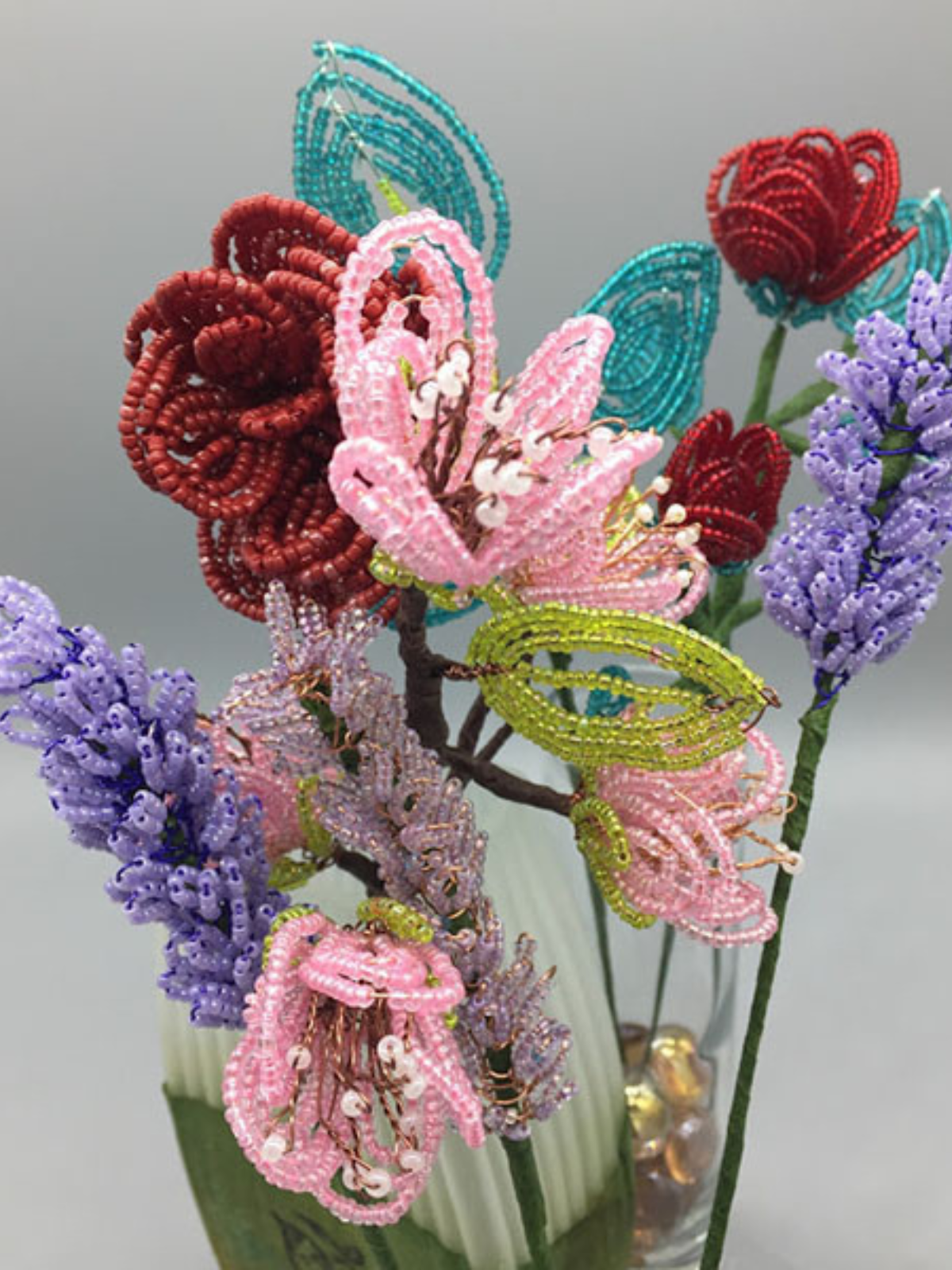 How to Make French Beading Flowers