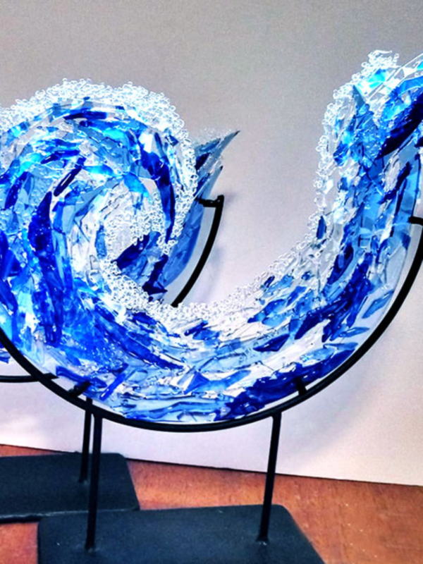 Creating a Fused Glass Wave