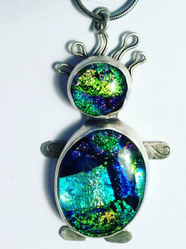 Fused Glass and Silver Fusion