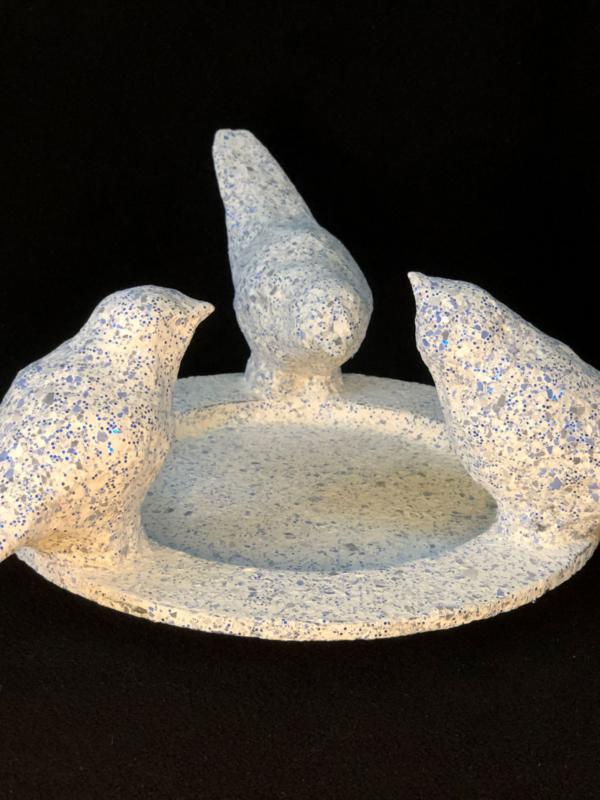 How to Create Granite Effect on Birds and Objects with Fabric Hardener (Paverpol) - Image 3