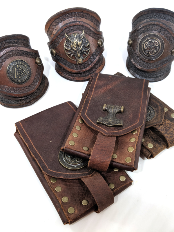 How to Make Leather Bracelets and Phone Wallets