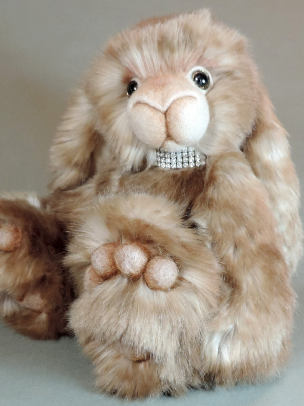 Making a Bunny with Needle Felted Face and Paws