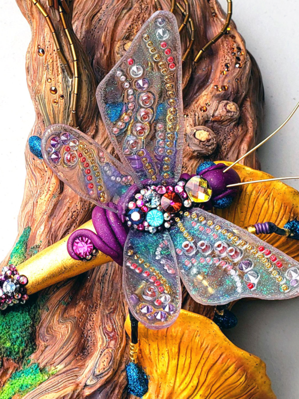 Sculpting a Mixed-Media Insect