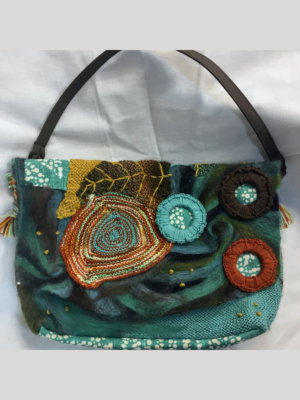 Mixed Media Fiber Arts Purses