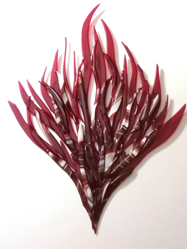 Nature-Inspired Fused Glass Pieces