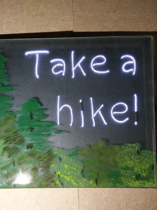 Faux Neon and Other Fused Glass Sign Techniques