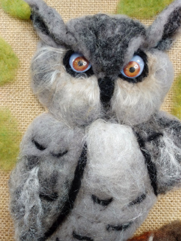 Creating Paintings with Wool