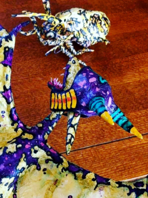 How to Make a Paper Mache Beetle Box and a Pterodactyl