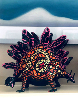 How to Make a Paper Maché Stegosaurus Box