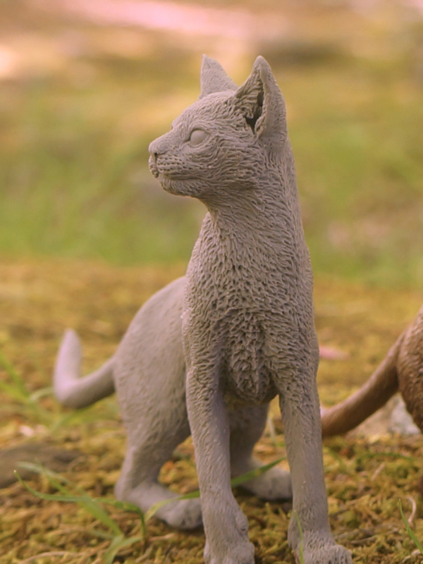 Sculpting and Painting Realistic Cats in Polymer Clay
