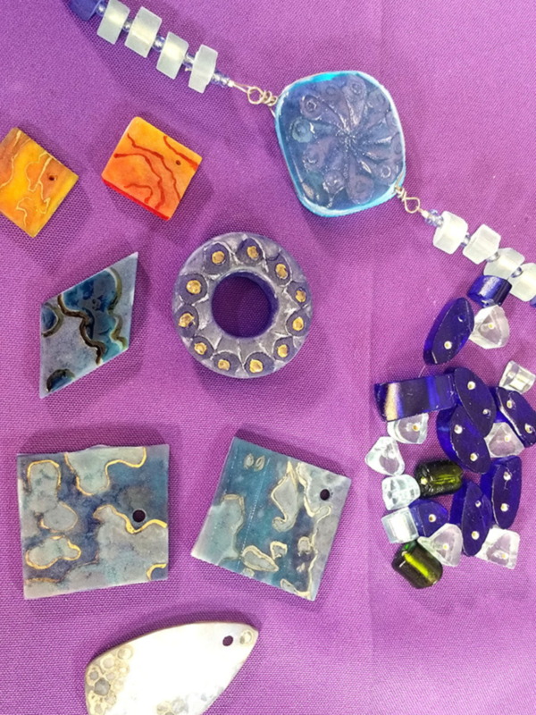 Recycled Fused Glass Jewelry