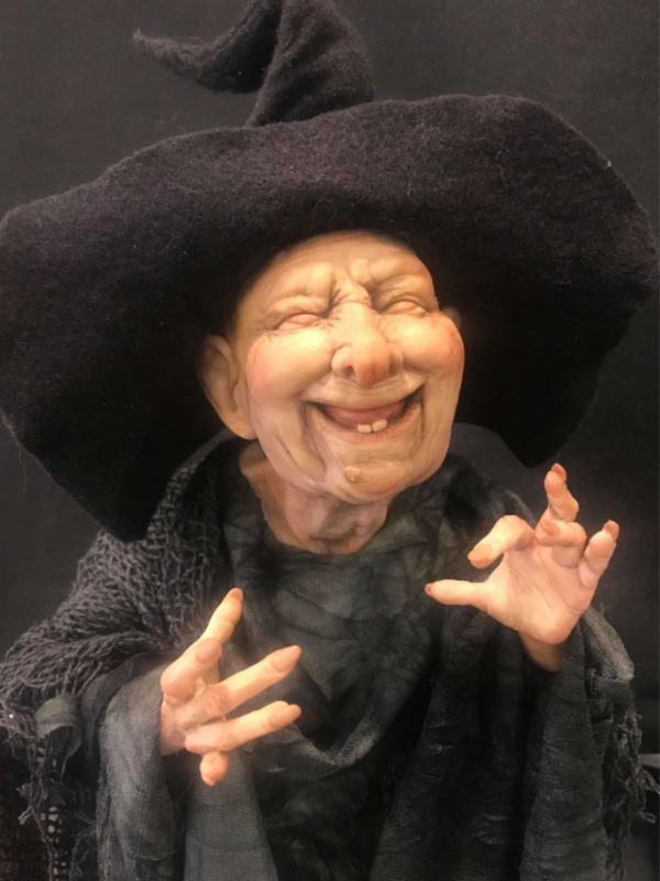 Sculpting and Costuming a Polymer Clay Witch