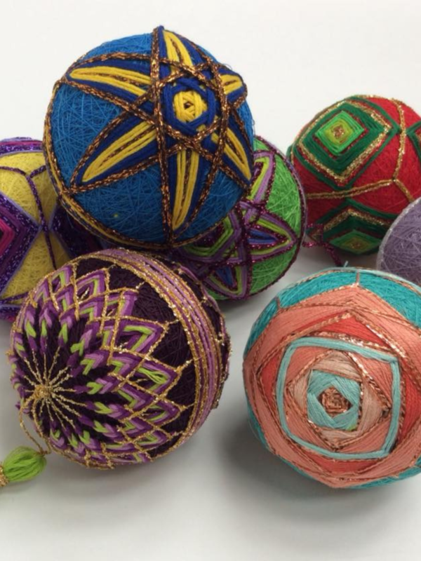 How to Make Temari Balls (Japanese Ornaments)