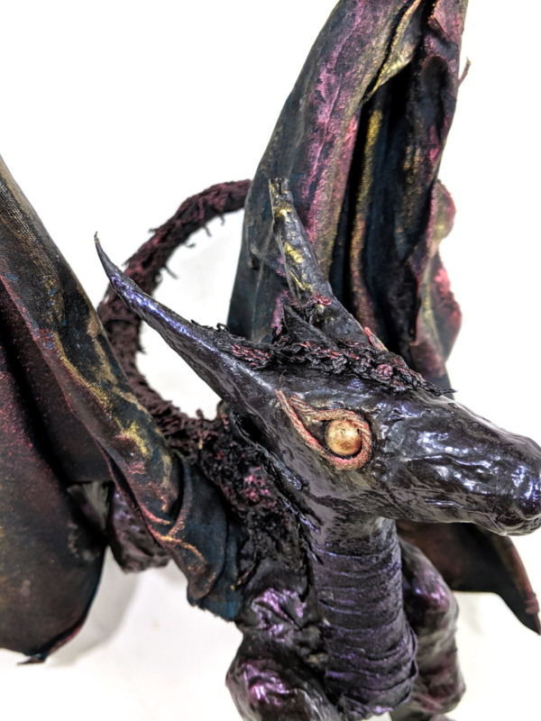 How to Make a Textile Dragon Garden Sculpture
