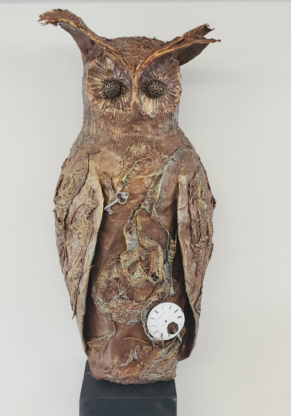 How to Sculpt an Owl from Scratch Using a Textile Hardener - Image 3