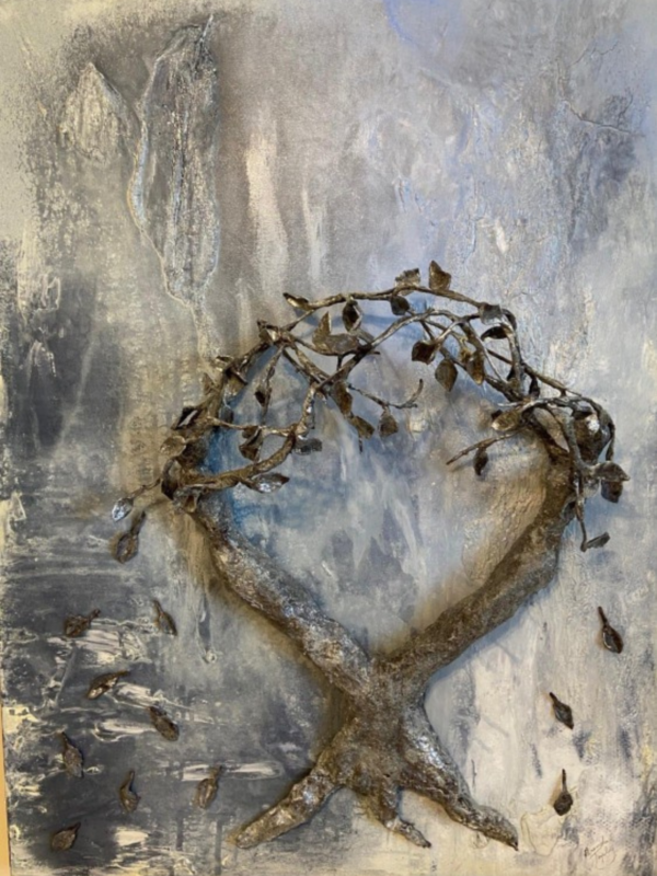 How to Make a Tree of Life with Textile Fabric Hardener
