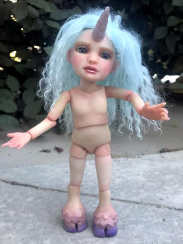 How to Sculpt a Unicorn Girl Ball-Jointed Doll - Image 3