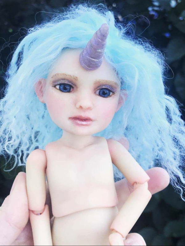 How to Sculpt a Unicorn Girl Ball-Jointed Doll