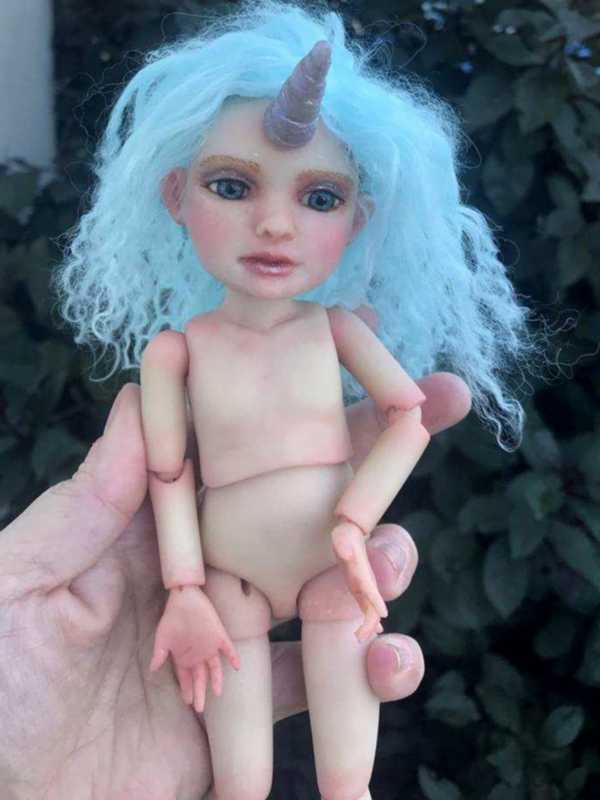 How to Sculpt a Unicorn Girl Ball-Jointed Doll