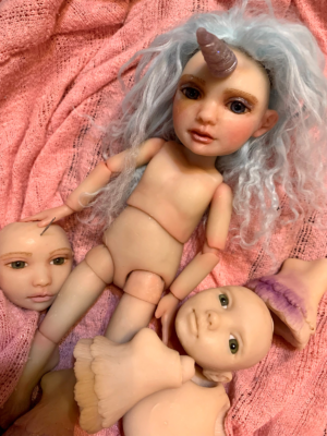 Molding and Casting a Ball-Jointed Unicorn Doll