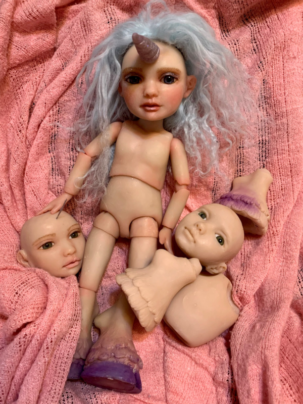 Molding and Casting a Ball-Jointed Unicorn Doll