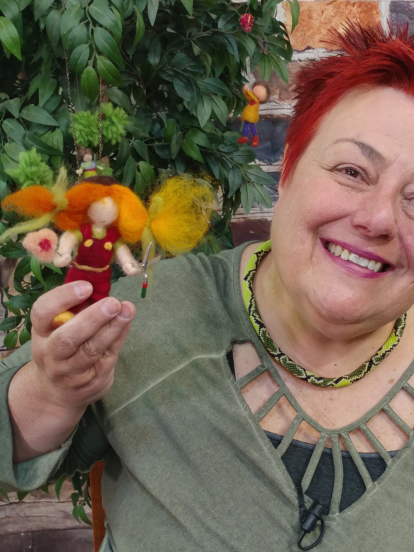Waldorf Style Wool Dolls and Mobiles - Image 11