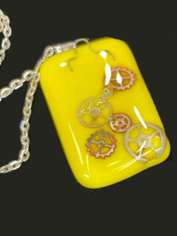 Fast Track: Glass Fusing with Watch Parts