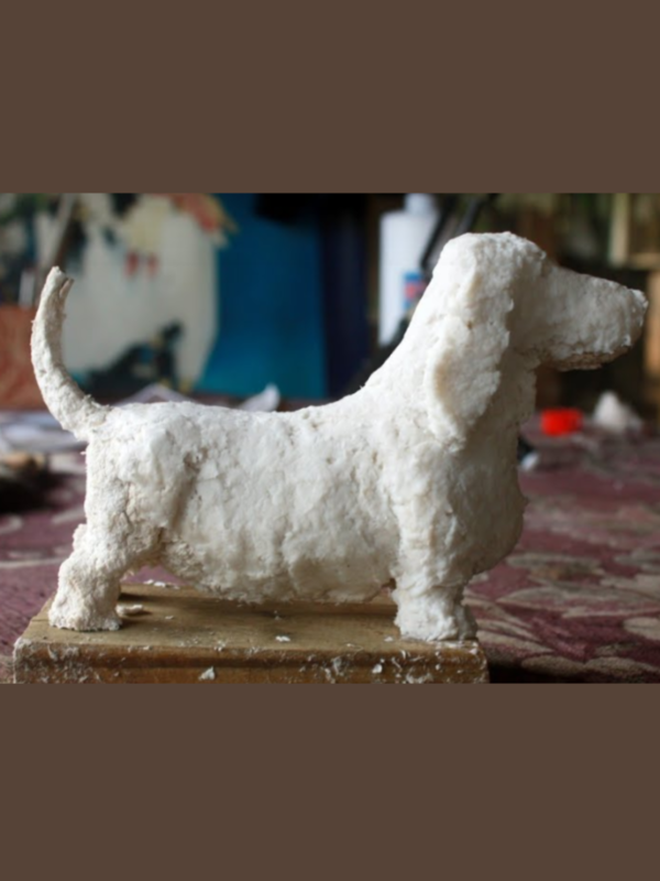 How to Create Paper Mache Canine Statues - Image 3