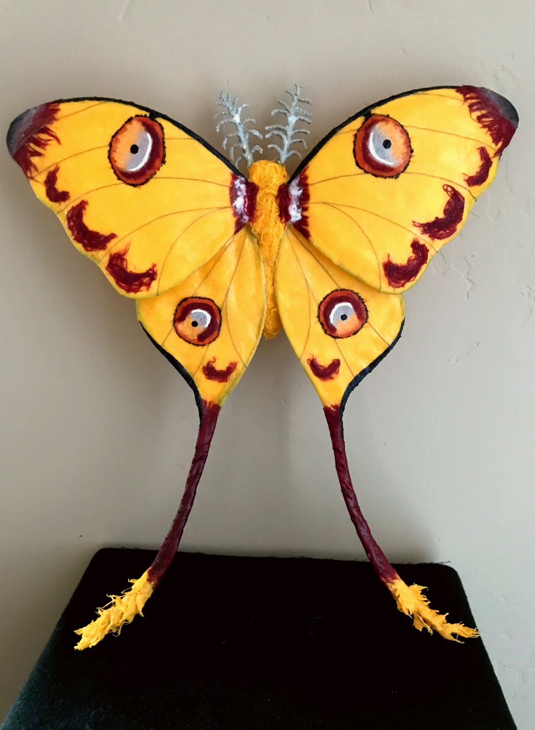 Flying Fabric Friends with Fabric Hardener