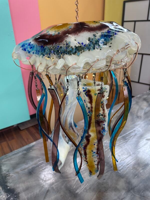 How to Create a Fused Glass Hanging Jellyfish Sculpture - Image 5