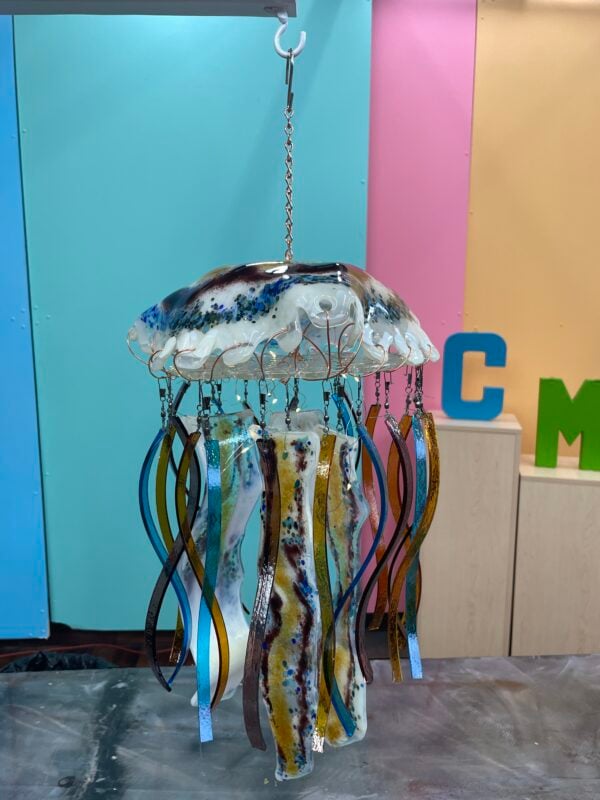 How to Create a Fused Glass Hanging Jellyfish Sculpture - Image 3