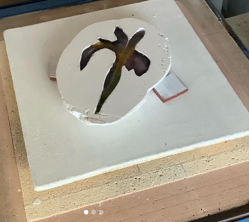 Kiln Cast Glass: Bas Relief Tiles